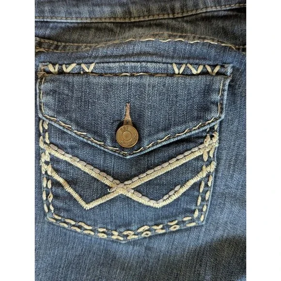 KUT from the Kloth Catherine Boyfriend Jeans Blue Wash Size 14 Cut# 73827 - Picture 12 of 15